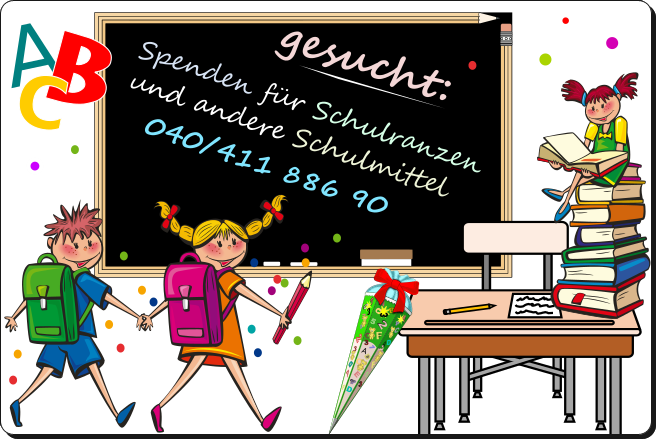 Sponsoren für Schulmittel gesucht