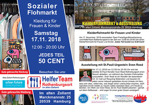 Sozialer Kleider-Kultur-Flohmarkt