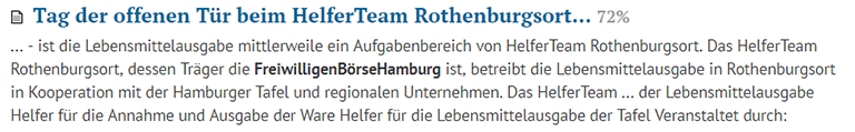 Tag der offenen Tür beim HelferTeam Rothenburgsort